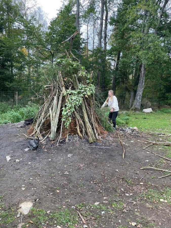Damwildfarm In Rollerbue Suedschweden Villa Tyringe ภายนอก รูปภาพ